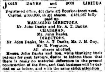 1889 J. H. Guy Danks advert Argus P5 Capture.jpg